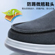 Yu Zhaolin casual shoes old Beijing cloth shoes men's traditional slip-on lazy middle-aged and elderly dad shoes Y1S-1019 43