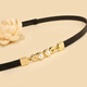 
viney cowhide belt for women fashion decoration with skirt straps, versatile waistband, student casual belt birthday gift