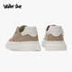 Walker Shop Brand Casual Schuhe Herren neue Marke Leinwandschuhe Herrenschuhe Sommer atmungsaktiven vielseitigen Flachschuhen Herren -Aprikosenfarbe 41
