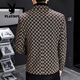 Playboy (PLAYBOY) Plaid Blazer Men's 2025 Spring and Autumn New Fashion Slim Small Suit Trendy Brand Handsome Single Jacket Black L (110-125Jin Jin equals 0.5kg)