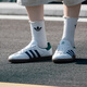 ADIDAS Men's Shoes 2025 Summer New Low Top Wear Sports Casual Sports Sports Shops de mesa de alumno de desgaste cómodo IH4882/Training White y Green/Alemán Recomendación 43 43