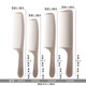 Special ultra-thin haircut for men's haircut middle teeth Apple comb hair stylist flat hair comb hair tweak edge 15929