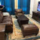 LUODABAN TURKISH PERSIAN STYLE Wohnzimmer Teppich Wohnzimmer amerikanischer Land für europäische Stile European Style Matte Neoklassische Schlafzimmerbett 3888 Blau Grün 200 cm*290 cm _Die Flusen ist sehr dicht und wiegt ungefähr _42_Jin [Jin ist gleich 0,5 kg.