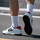 阿迪达斯 （adidas）男鞋 2025夏季新款 HOOPS 3.0 滑板运动鞋 低帮板鞋 休闲鞋 KK1283/BREAK START 40.5