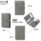 New new certificate bag anti-theft brush RFID passport clip zipper buckle folder multi-function travel passport bag pink