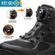 
Hooslao protective shoes, steel toe summer construction site shoes, anti-puncture labor protection boots, buttons, Kevrates, anti-slip safety work boots, J9195 black 37