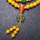 Muhuanchun old beeswax bracelet 108 Buddha beads multi-circle bracelet bracelet necklace lanyard chicken oil yellow sweater chain Russian amber diameter about 6 mm 20 grams