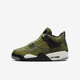 耐克（NIKE）Air Jordan 4 Retro GS AJ4橄榄绿 大童/女子复古篮球鞋 FB9928-200 35.5