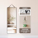 Mu Hanyues Ganzkörperspiegel-Wand-montierter selbstklebender Wandmontierterspiegel Haushaltswandmontierter Spiegel Mädchen Schlafzimmer High-End-Lanyard-Spiegel