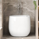 Rizhao Mute mop pool household balcony bathroom mop basin ceramic mop pool outdoor mop basin bathroom mop pool M1049[49*38*40cm] single-pot goods on door