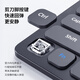 
David adapts to Dell Lenovo Philips Bluetooth wireless light sound keyboard and mouse set rechargeable dual-mode desktop pen Black wireless single-mode keyboard and mouse set-