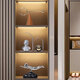 Jiamo soft decoration ornaments high-end and luxurious model room living room TV cabinet open grid sales office bookcase decoration 3883 (By step up)