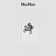 MaxMara 2025早秋新品女装绵羊毛提花羊绒毛衣1366015106 白色 XS