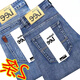 Lee Dprre Summer Summing Stretch Jeans Business Holle Lo suelto Retraso Casual Gran Tamaño Alta Cantal transpirable Pantalones para hombres 866 Azul (One Piece) La imagen es la pantalla de espejo inverso 30 (circunferencia de la cintura 2.3 pies)