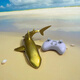 Dawenxi Remote Control Plays Shark Araproof Camera Camera Charging Simulation Soutrarine Remote Control Control Control Boat Gift's Toy Gift [Spray Water] Great Shark blanc - pas de version photographique + Protection à double couche 3 Électrique [90 minutes de durée de vie de la batterie + Patrioure de la poignée]