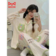 
MIIOW KING Catman Elvis pure cotton pajamas for women Spring and Autumn New Long Sleeve Trousers Loose Cardigan Sweet Cartoon Cute Home Clothing Set 9207 Dingdang Cat M [Suggested 80-100Jin [Jin equals 0.5 kg]]