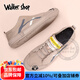 Walker Shop帆布鞋男夏季新款速干冰丝布鞋男韩版潮流休闲板鞋男百搭潮鞋 沙色 41