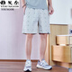 Yager [High-String Pure Cotton] 2025 SOMMER SOMMER NEUER CASISSISCHE SPORT SHRESS SHORTS MÄNNER LOSSEN LOSSER BEACH Fünf-Punkte-Hose Dunkelblau-D9215 L
