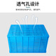 Panier de roulement en plastique épaissi des grands grands fruits et légumes Panier de stockage de fruits et légumes Panier de travail Logistique Panier de tri Factory Panier de rangement d'étagère de rangement de rangement de rangement de rangement et de tri