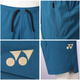 YONEX Yonex Combinaison de badminton Compétition Entraînement Course Fitness Short de sport 1209025BCR Bleu encre L