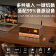 SUCA AUDIO声优创X10功放机大功率后级蓝牙5.4无损U盘数字解码器电子管前级耳放发烧级后级胆机音响套装 X10银色
