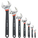 MAXPOWER plastic handle movable wrench industrial grade chrome vanadium steel 46810 inch M11304 plastic 6 inch flexible wrench