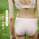 Huagoer Blue Label Japanese Lace Mid-Low-Wait Briefs Underwear Women WP3523 Tender Pink 1 L (165/95)