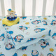 
European Emperor Bear Urine Sequestration Pad Baby Washable Class A Pure Cotton Waterproof Double-Side Large Bed Adult Child Menstrual Mat [Blue Flower Bear] Waterproof Washable 50*70 cm [One]