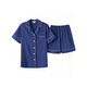 
Catman (MiiOW) high-end pajamas for women in summer ice silk shorts, sexy spring and autumn thin imitation silk cardigan two-piece set 3899 light gray M (85-100Jin [Jin equals 0.5 kg])