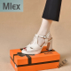 MLEX FEILI Light Extraordinary Women's Zapatos Xiaobun Fish Bouth Sandals Tongxiang Ciudad Zhouquan Aimei Tienda de cuero Tienda Bei White 34