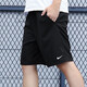 Shorts Nike (Nike), pantalons de survêtement, pantalon masculin 2025 Été Nouveau pantalon décontracté, pantalon à cinq points en vrac tissé, pantalon de basket-ball, poids DV9858-010 Black S Hauteur 155-165 Poids 100-120Jin [Jin est égal à 0,5 kg]