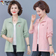 
Woodpecker (TUCANO) stand-up collar mother sun protection clothes thin short jacket new middle-aged and elderly women's summer loose breathable sun protection jacket green 4XL [recommended 140-150Jin [Jin equals 0.5 kg]]