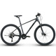 XIDESHENGENBEBOT BIKE SONNE 700 SHIMANO 18-Gang-Ölbremse 27,5-Rad Aluminium Rahmen Fitnessbike Sunny gelb/gebürstet Silber 17 Zoll