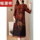 Hengyuanxiang Summer Vestido de seda Cheongsam mejorado con cheongsam