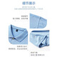 La Hailan Home Hla Hla mismo de mediana edad para hombres Camiseta de manga corta Traje de papá POLO Summer Fino Padre Seda Seda-9923 Blue Real Pocket M 48/165