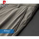 Pierre Cardin High-End Mulberry Silk Casual Hosen Herren im mittleren Alter und Herbst-Businesshose Lose formaler Verschleiß nicht amerikanischer Anti-Falten-Hosen 16761 Stilblau 29 [Taillenumfang 2 Fuß 2]