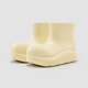 
BEYS clown shoes and short boots for women 2025 new popular thick-soled high-rise rain boots for women sand color 37