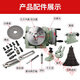三栖虎分度头精密铣床分度器F11-80/125/160/200 F12200卡盘外径250MM 含尾座不含