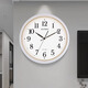 Guten groß 40 cm Wanduhr Stille Uhr GT3899-2 Perle White [40*40*5 cm]