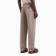 
ARMANI/Armani EA Men's Eagle Mark Loose Straight Trousers Casual Pants EM001182 AF13791 Dark Gray U8168 44
