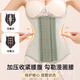 Miss Polly corset, abdominal shaping, girdle belt top, shapewear, seamless glass sea plastic waist wedding dress, palace seamless slimming women's U-shaped breast corset, mint Mambo green S (95-110Jin Jin is equal to 0.5kg)
