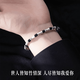KZD Old Phoenix Pure Silver 9999 Landed Bamboo Bracelet Men's Sterling Silver Boys' Bracelet Feeling Birthday Gift for Men Jieshi Gaosheng Pure Silver 999 Bracelet About 10 Grams