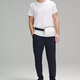 lululemon 1L solid color versatile zipper canvas bag one shoulder crossbody waist bag regular women's white white
