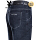 Playboy (Playboy) Summer Jeans Herren Straight Lose Jeans mittleren Taillenvaters Long Hosen 3886 Hellblau 40 [3 Fuß 2 Taille]