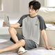 
Arctic velvet (Bejirog) modal men's pajamas set summer shorts shorts thin summer ice silk feel loose casual large size home G[6623] modal shorts-cool and breathable L [recommended 100-120 Jin [Jin equals 0.5 kg]]