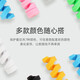 Data cable protective cover, threaded short winding cable, color earphone cable storage, anti-breakage, universal mobile phone charging cable, 4 pieces single spiral - random color
