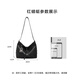Rote Libellefly-Tasche Frauenbeutel 2025 Neues Cowhide One-Shoulder Crossbody-Tasche Handtasche Geschenk für Freundin Mutter Lehrer Tag Geschenk