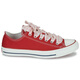 Chaussures pour femmes Converse Sports Chaussures Tente à lacets Lace-Up Low Top Balloon Chaussures Ballon Red Spring and Summer 2025 Nouveau A13662C rouge 39
