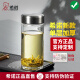 Sino glass cup single-layer thickened office men and women small portable large capacity light luxury business water cup XN6116 XN6191-410ML [New Bear Cup Lid]