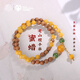 Potala Palace Beeswax Laoshantan Multi-circle Bracelet 925 Silver Jasper Wooden Toy Transfer Bead Bracelet Birthday Gift for Men and Women